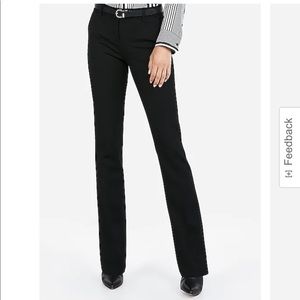 Grey Express Mid-Rise Barely Boot Columnist Pant; Size 6S